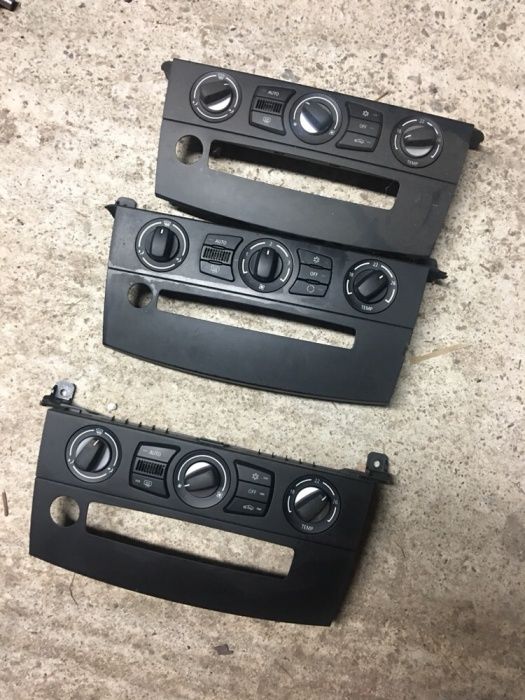 panou klima  fara rama clima bmw seria 5 e60 lci si non lci facelift