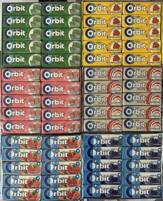 Продаю жвачки Orbit