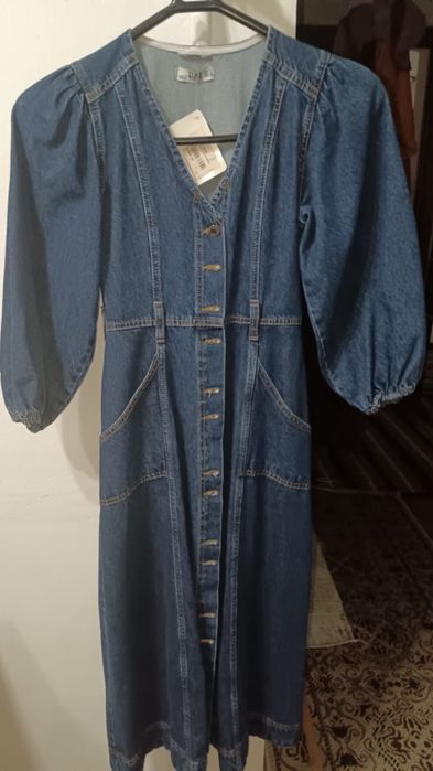 Платье джинсовое новое