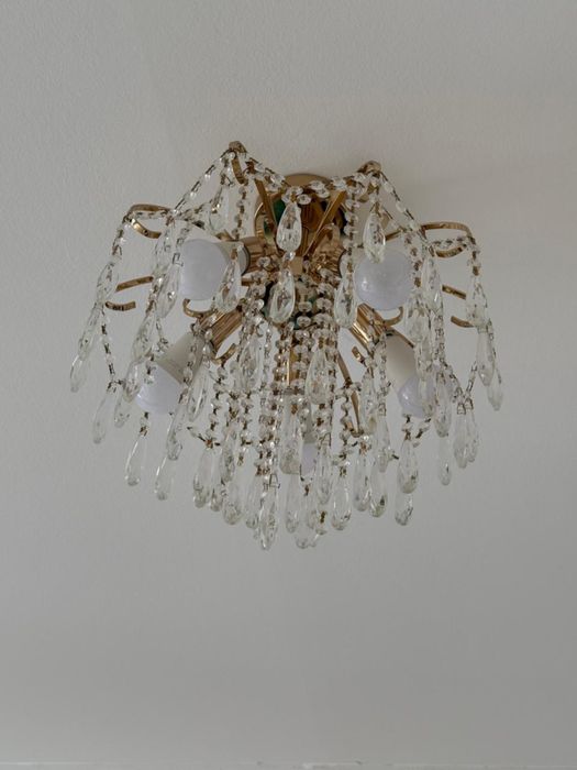 Прожам люстры, хрусталь