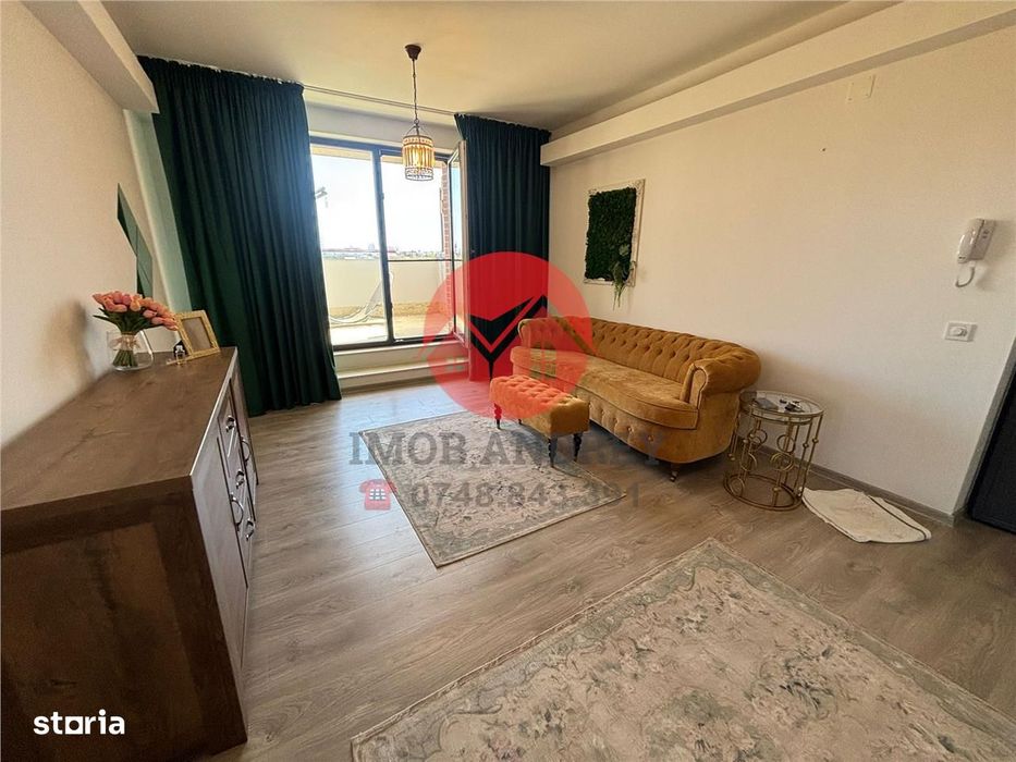 Ap. 2 camere modern, bloc nou, terasa 35mp, parcare inclusa