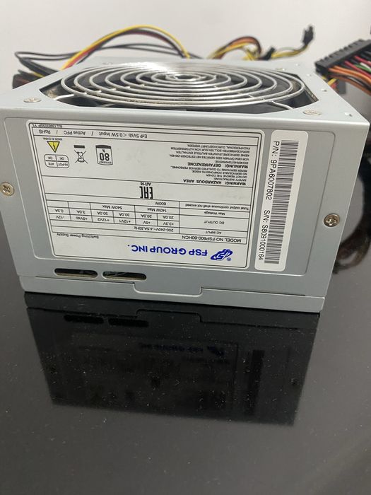 Блок питания на 600W
