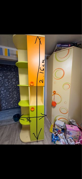 Детский гарнитур , двухярусная  кровать