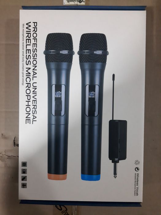 БЕПУЛ Доставка,Караоке колонкалар учун симсиз Микрофон+переходник.