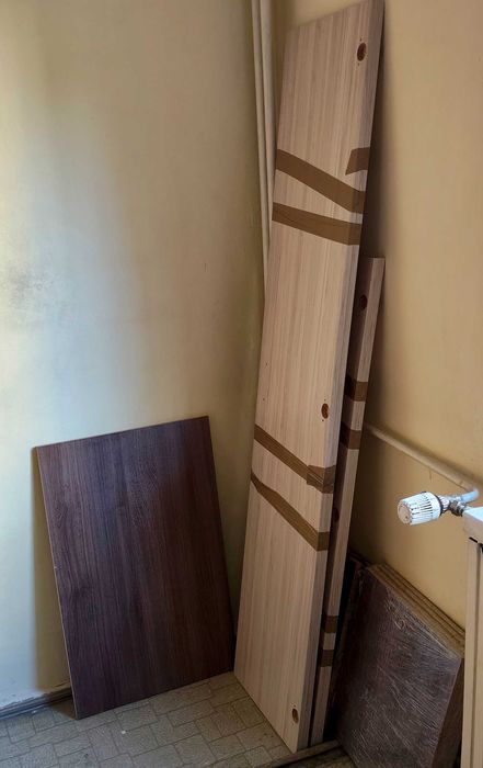 Dulap cu 4 usi si 3 sertare dezasamblat