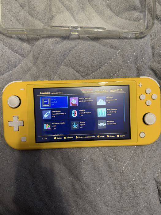 Nintendo switch lite прошитый продажа или обмен