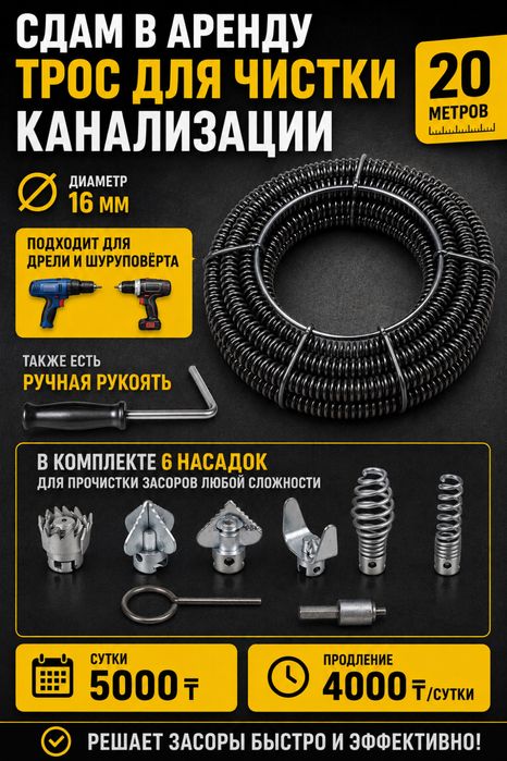 Канализационный трос
