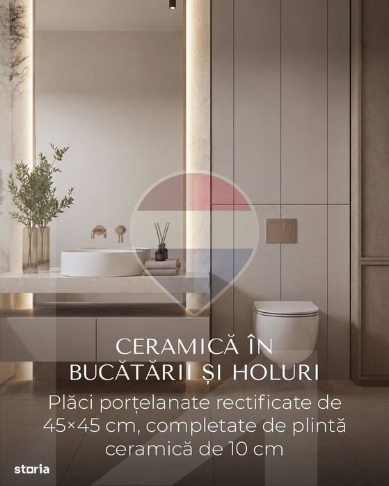 Apartament 2 camere premium, 67,55 mp utili + blacon!