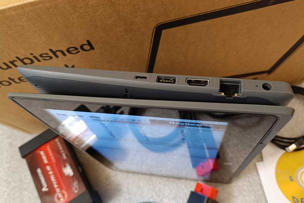 Комплект aвтодиагностика и лаптоп HP ProBook с 8 RAM и тъчскрийн екран