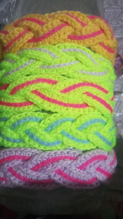 Вязаные ободки по 25000 за штуку