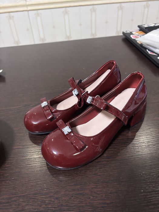 Бордовые туфли, 36р