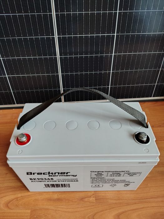 Baterie Breckner AGM 12v 100ah fotovoltaice ups  auto rulote