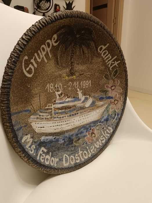 Farfurii decorative comemorative colecție croaziera 1991