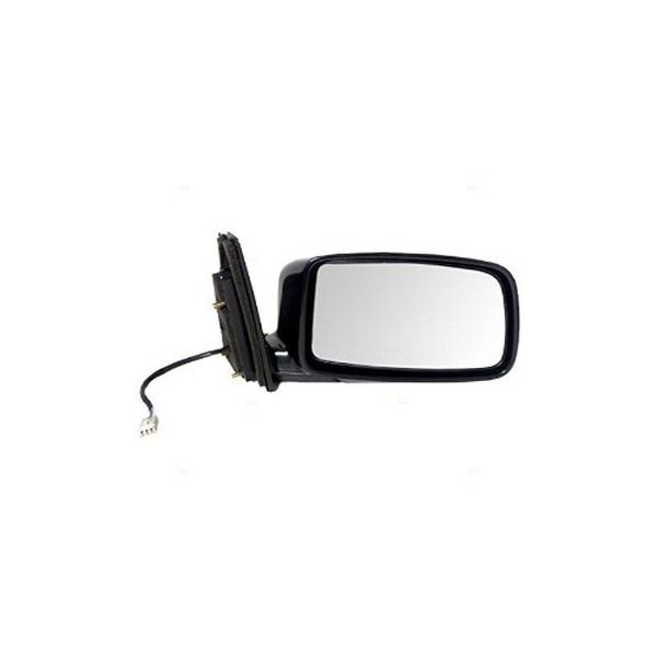 Oglinda exterioara Mitsubishi Lancer (Cs) 09.2003-08.2008 partea dreapta View Max crom convex carcasa neagra reglare electrica fara incalzire, cu 3 pini