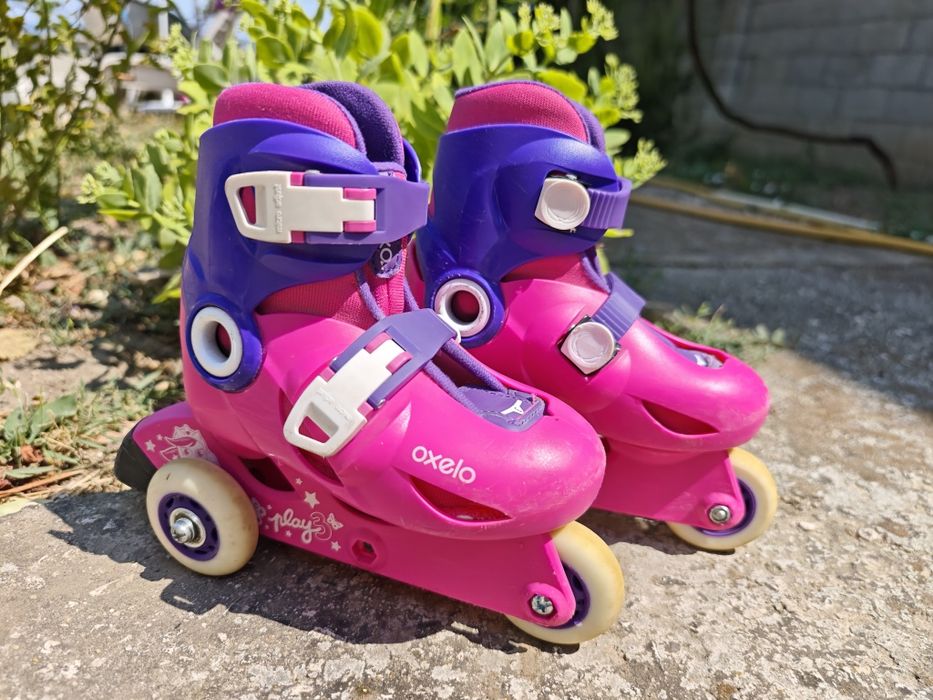 Детски ролери Oxelo play 3 размер 26-28 и 32-34