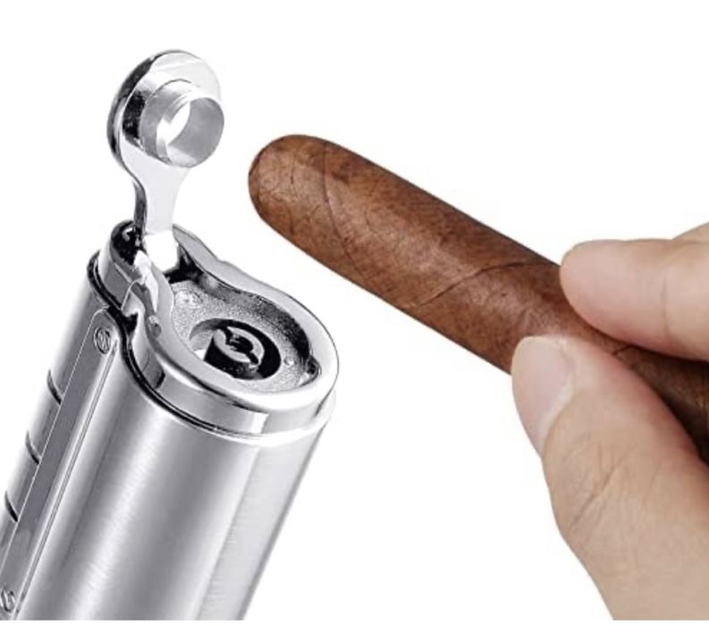 запалка за пури с пламък троен джебел пънчер разразяване пури луксозна