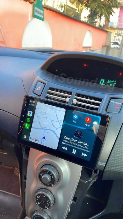 Toyota Yaris - 9" Android 14 Мултимедия Тойота Ярис Навигация Андроид