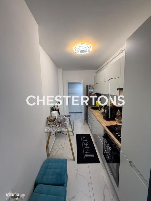 Apartament 2 camere mobilat si utilat complet, modern, cu loc de parca
