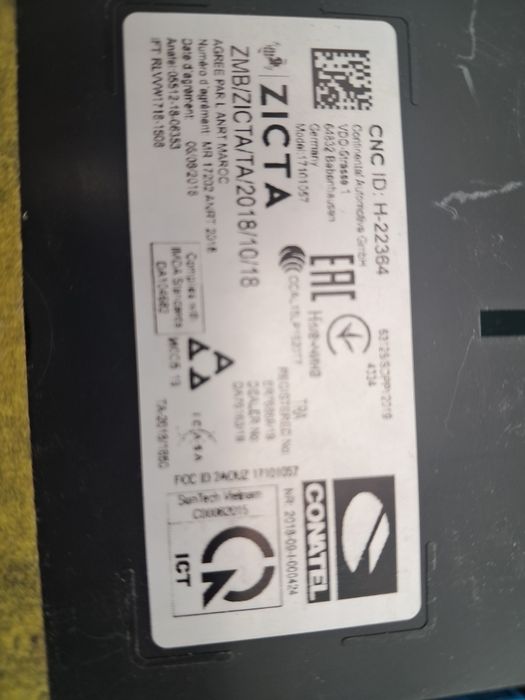 Ел таблото уреди Mazda CX30 Vw Sharan 2016/23г  VW T 6