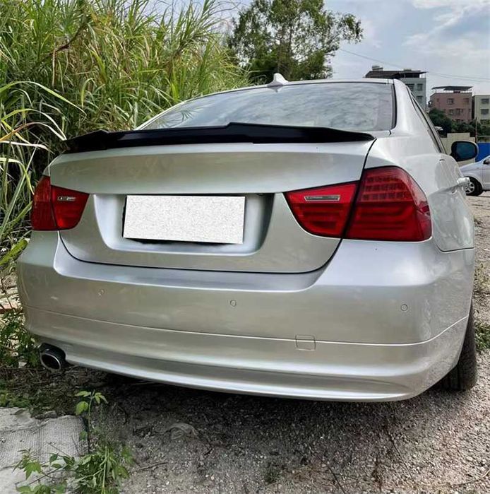 Eleron Portbagaj Lip Codita BMW Seria 3 E90 PSM High Kick, NegruLucios