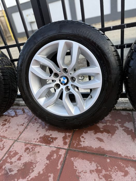 Set jante + anvelope de iarna bmw originale
