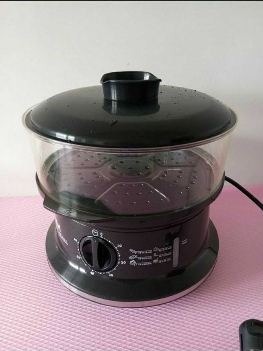 Aparat de gătit cu aburi Convenient Series VC140131, 2 vase cronometru