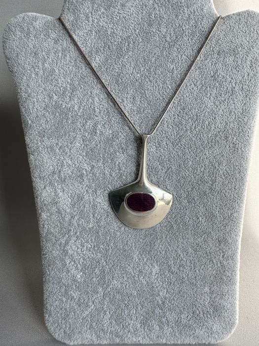 Pandantiv din argint si email David Andersen