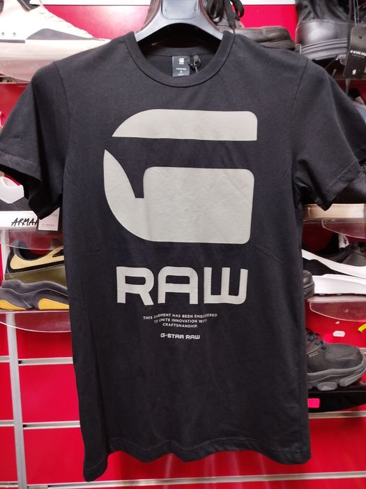 Оригинална НОВА тениска G-Star Raw Graphic 16  M , L черна мъжка
