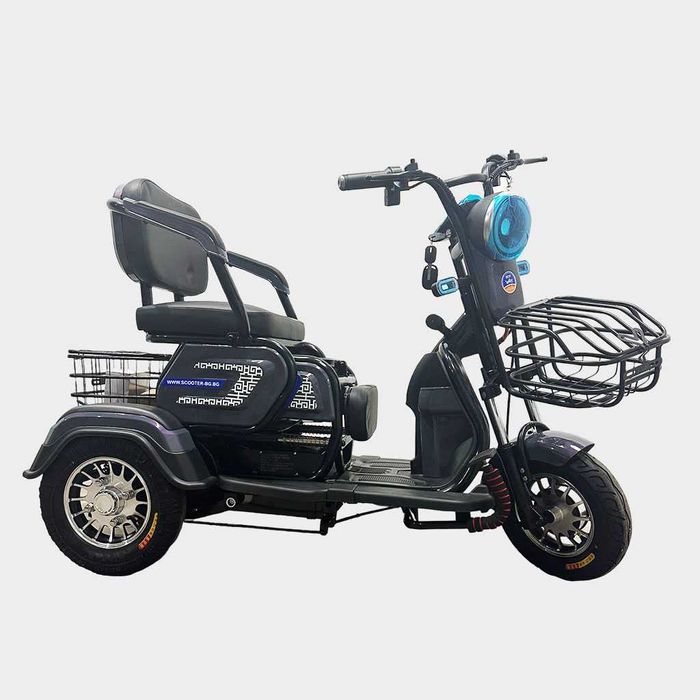НА ИЗПЛАЩАНЕ Електрическа триколка с три седалки EcoWay  М19