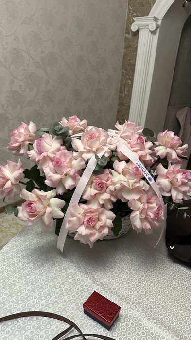 Город Шымкент продам свежий букет за 10тысяч.