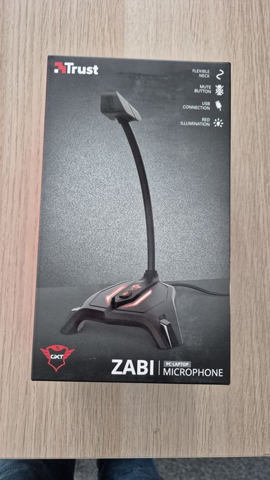 Microfon LED USB Trust Zabi