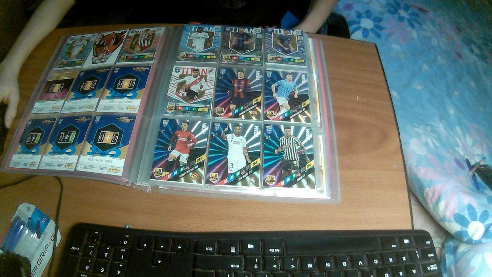 Colectie cartonase fotbal Topps si Match Attax,sezonul 22/23 si 23/24