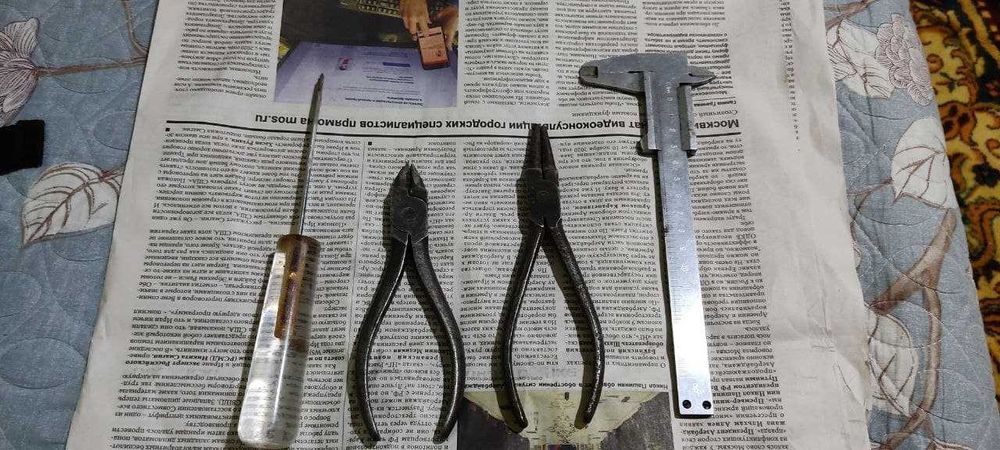 Ключи, напильники