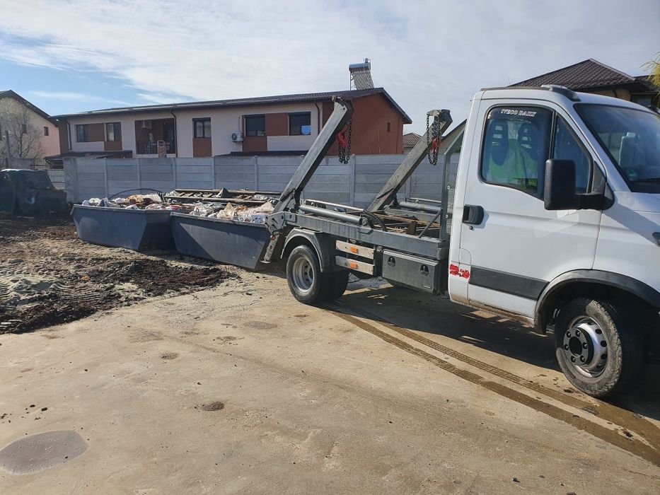 Container moloz demolari deseuri constructii