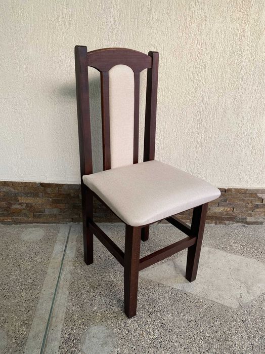 Scaune cu spatar si mese din lemn masiv fag (producator)