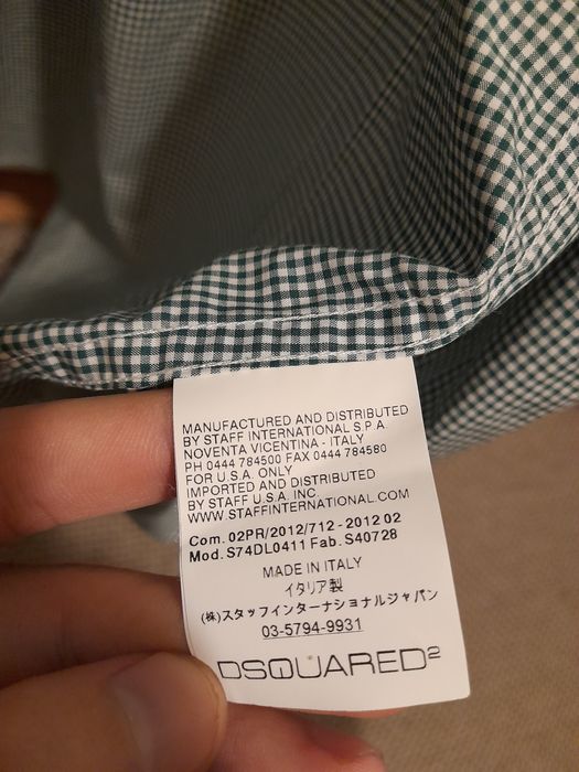 Cămaşă bărbați, firma DSQUARED2