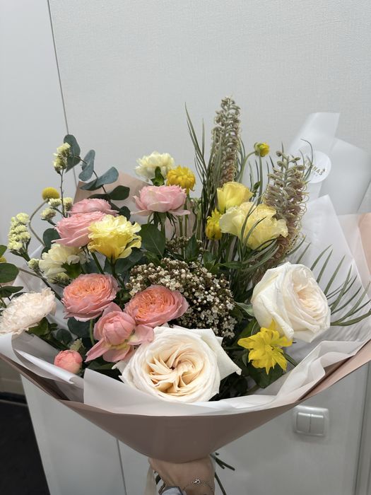 Цветы букеты подаренные