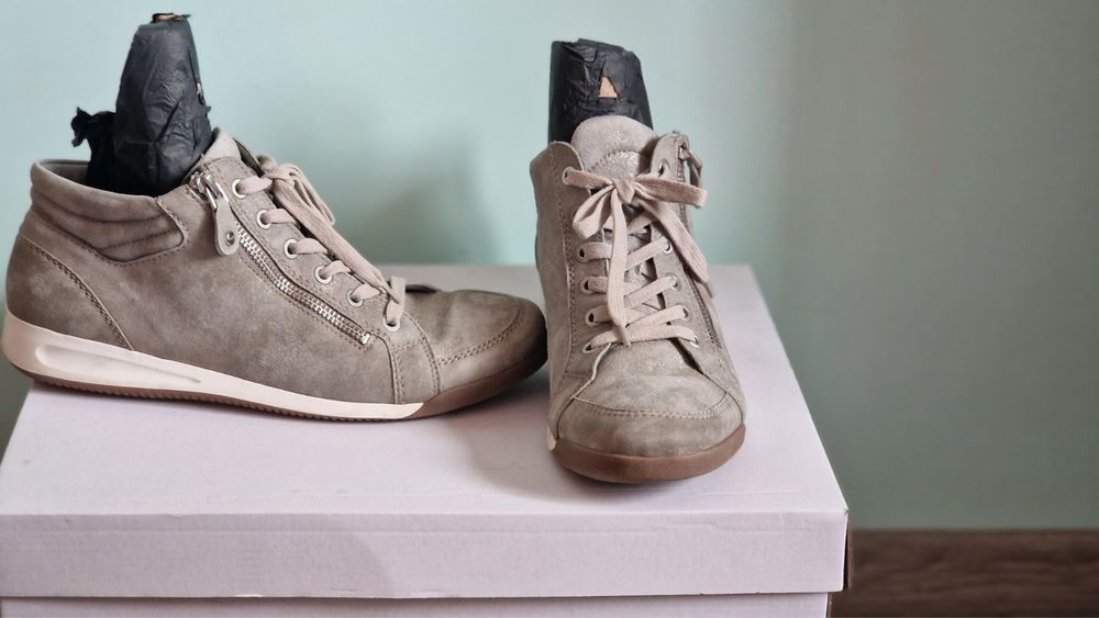 Спортни обувки, кецове, ежедневни боти, сникърси естествена кожа Ara