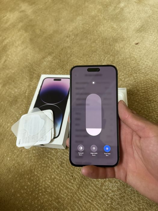 14 pro max 256 gb ideal holatda kor dok full