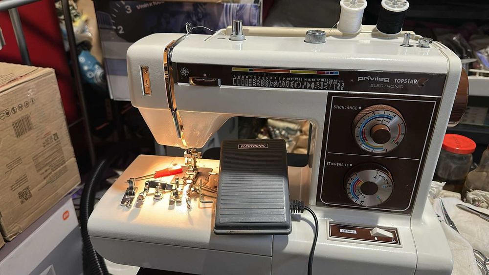 Masini motoare si pedale pentru cusut electrice