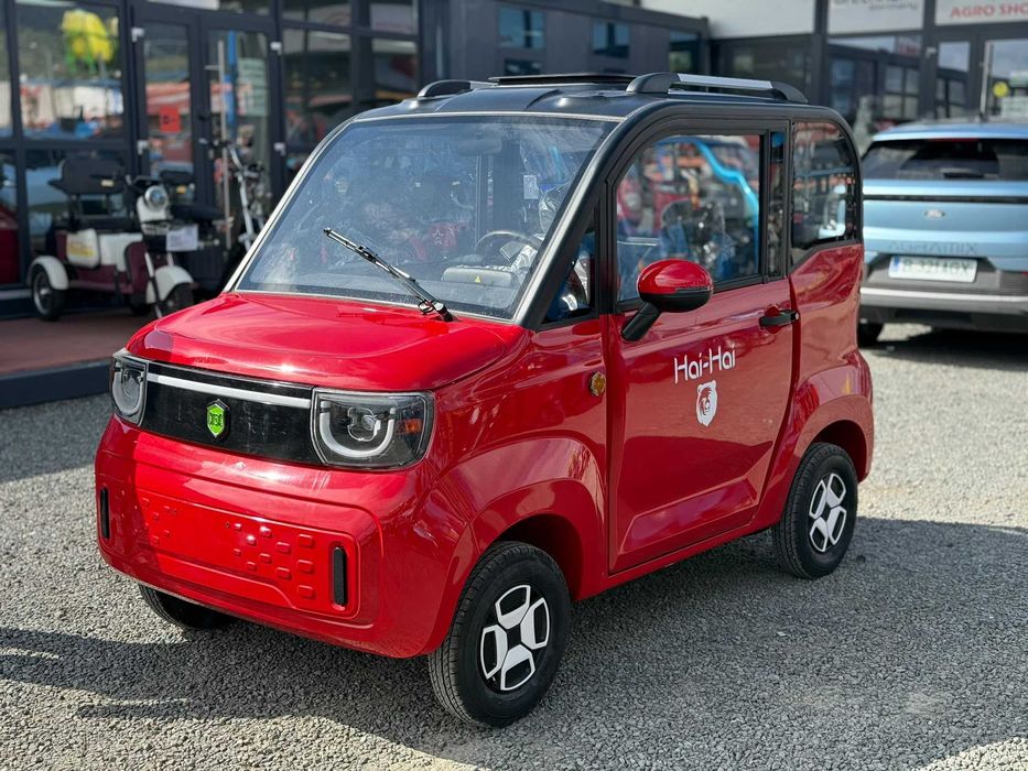 Triciclu electric cu CIV FARA PERMIS HAI HAI masina electrica Agramix
