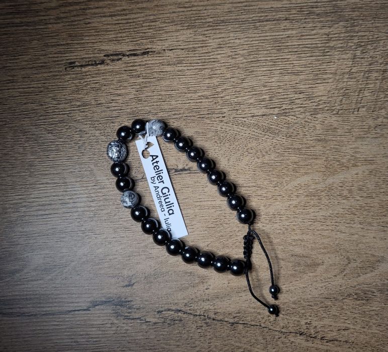 Brățări bărbătești cu pietre semiprețioase