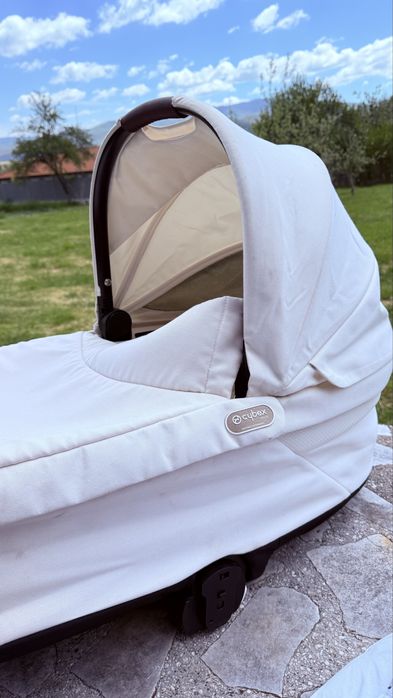 Кош за новородено Бял cybex cot S сайбекс