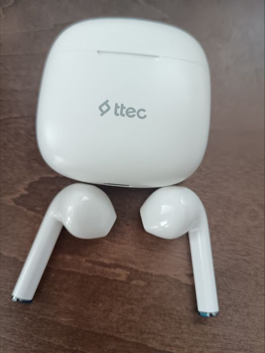Bluetooth слушалки ttec Mode, TWS бели