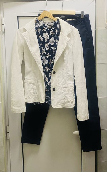 Scotch&soda, Mango, Fishbone-панталон, сако и топ