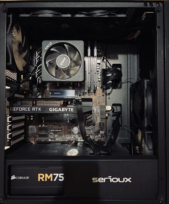 Ryzen 5 5600X / RTX 3060 12Gb/ 16 GB DDR4 / SSD M2/ RGB