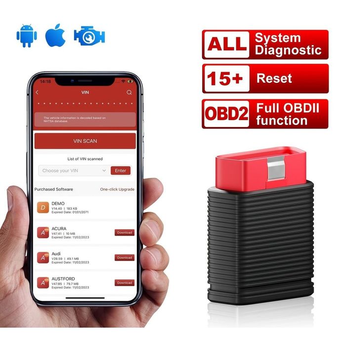 ThinkCar 2! OBD2 ,Bluetooth. диагностика!