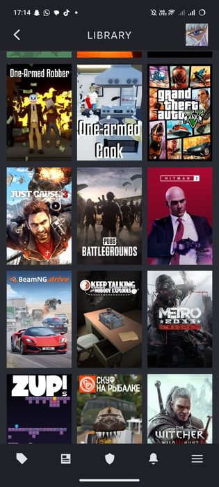 акк в Стиме много игр