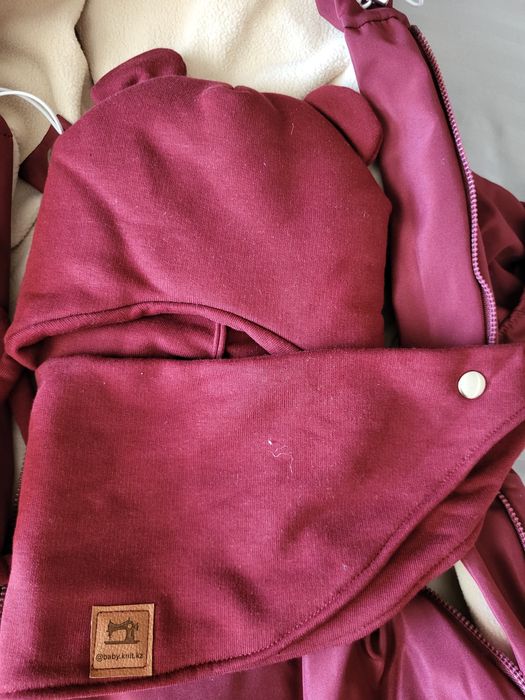 Зимний детский комбинезон