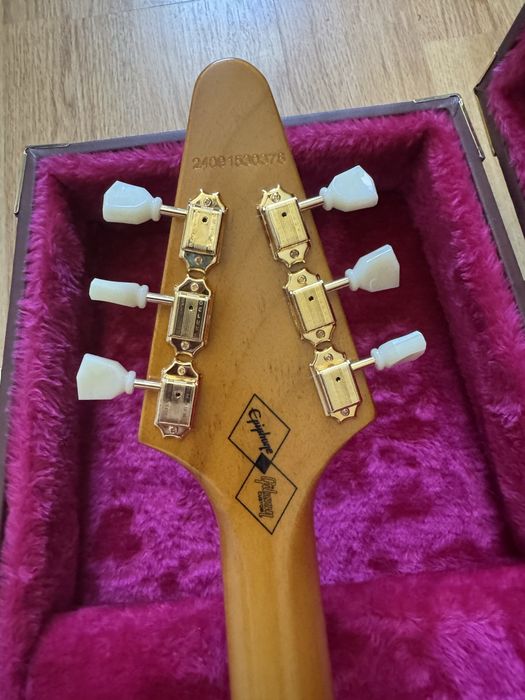 Epiphone Korina Flying V Inspired by Gibson Custom Shop 58